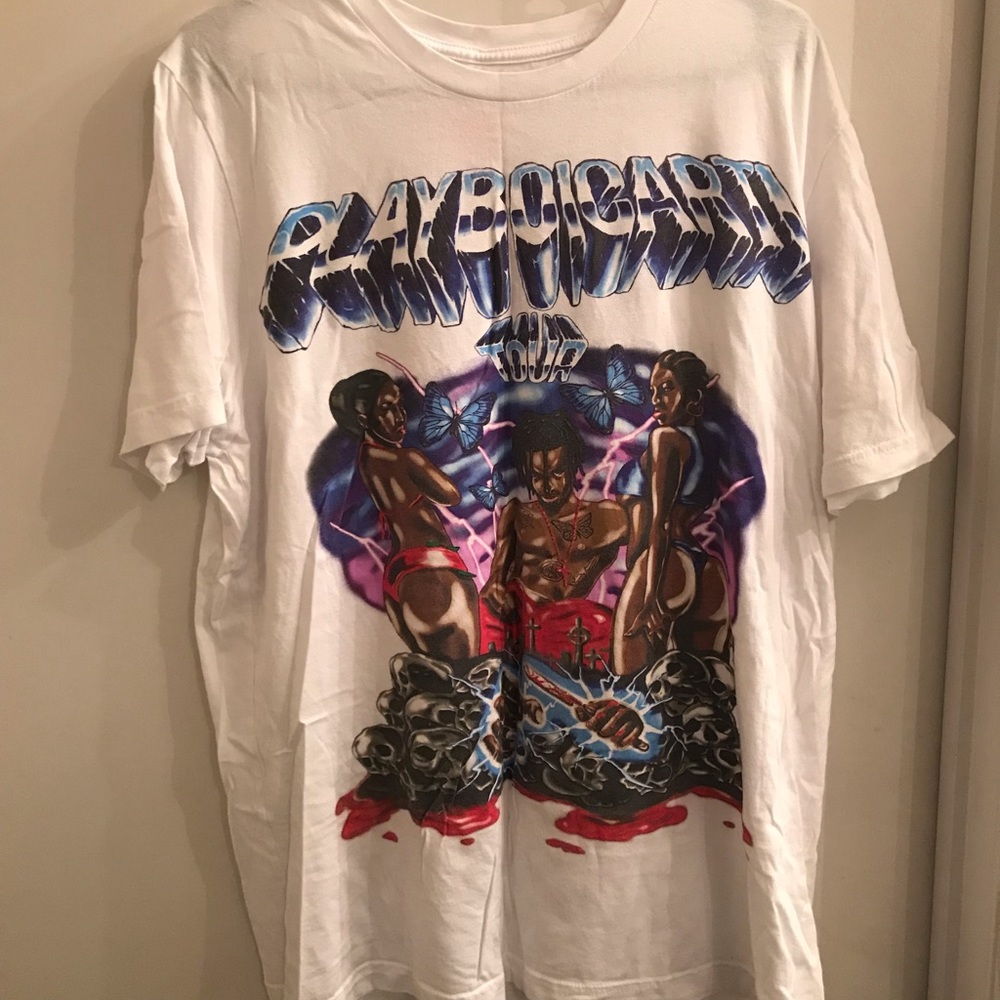 PLAYBOI CARTI CONCERT TOUR T-SHIRT